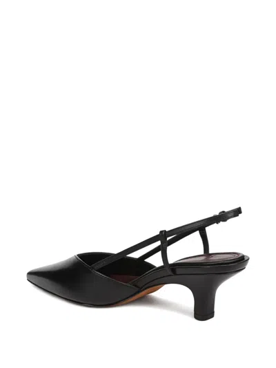 Vince Levvy Slingback Pumps In Black