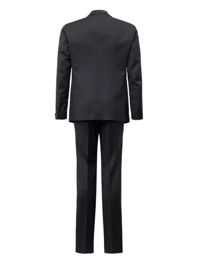 Tagliatore Single-breasted Suit In Gray