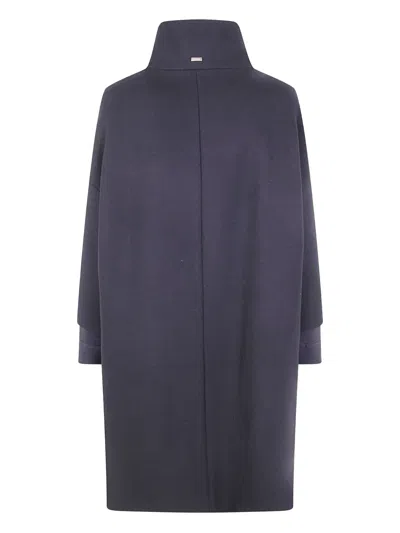 Herno Medium Full Zip Jacket Clothing In Blue