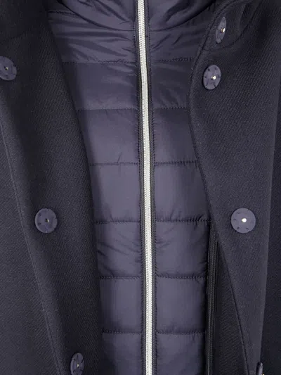 Herno Medium Full Zip Jacket Clothing In Blue