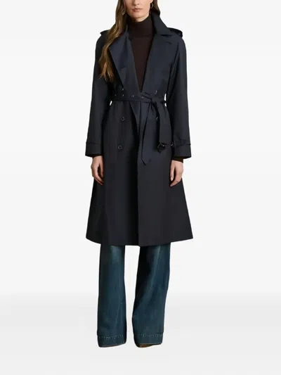 Ralph Lauren Bl Db W Ns44 Lined Coat In Blue