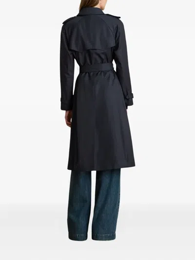 Ralph Lauren Bl Db W Ns44 Lined Coat In Blue