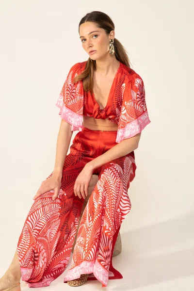 Poupette St Barth Pant Clea In Multi