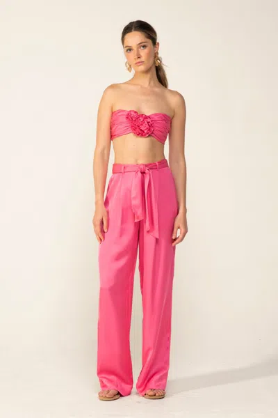 Poupette St Barth Pant Aroa In Pink