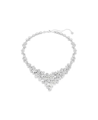 Swarovski Constella Crystal-embellished Necklace In Metallic