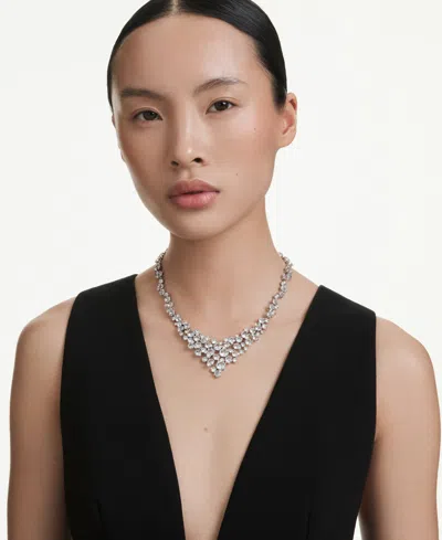 Swarovski Constella Crystal-embellished Necklace In Metallic