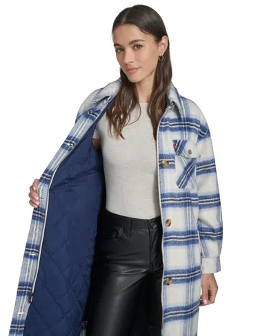 Levi's Longline Shacket In Multi
