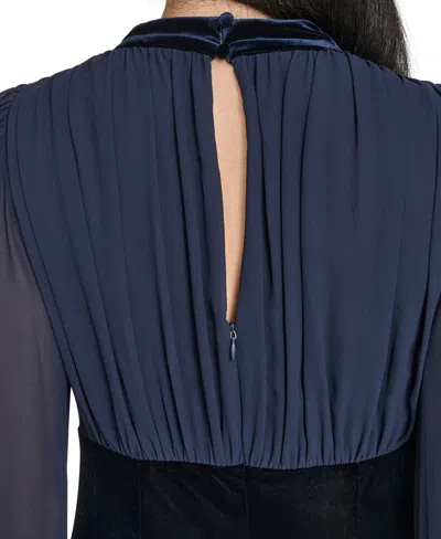 Jessica Howard Women's V-neck Bodycon Dress In Blue