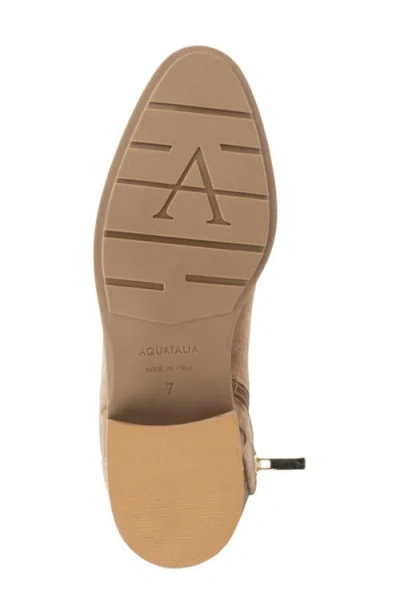 Aquatalia Nolita Water Resistant Knee High Boot In Neutral