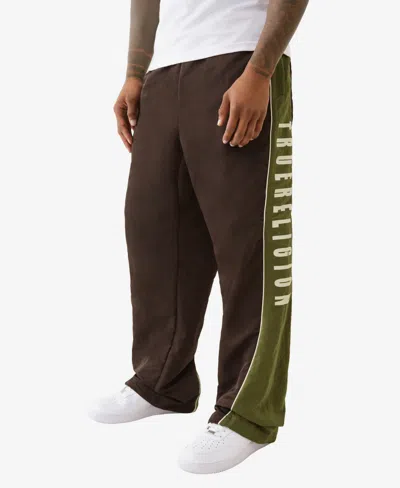 True Religion Men's Regular-fit Joggers In Brown