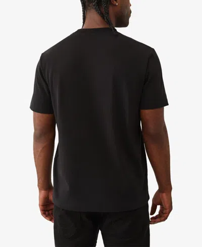 True Religion Men's Terry Horseshoe Appliqué T-shirt In Black