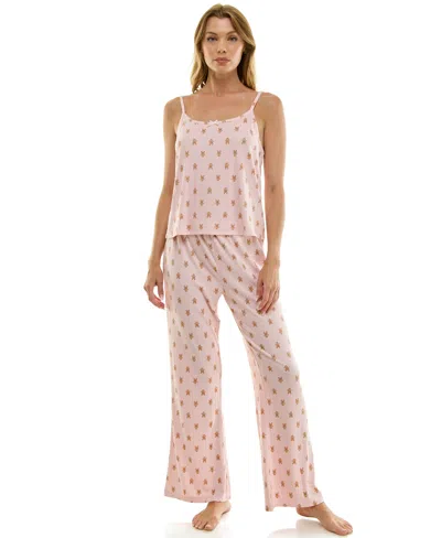 Sincerely Jules Women's 3-piece Pointelle Set In Pink