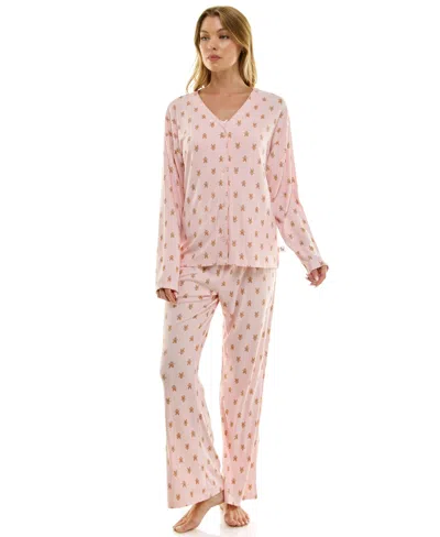 Sincerely Jules Women's 3-piece Pointelle Set In Pink