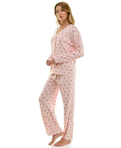 Sincerely Jules Women's 3-piece Pointelle Set In Pink