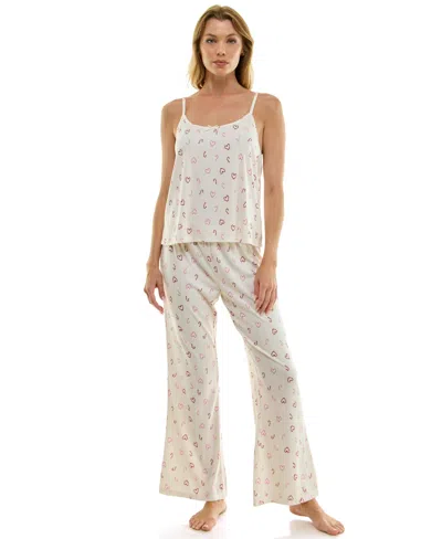 Sincerely Jules Women's 3-piece Pointelle Set In Brown