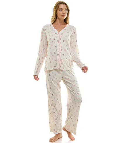 Sincerely Jules Women's 3-piece Pointelle Set In Brown