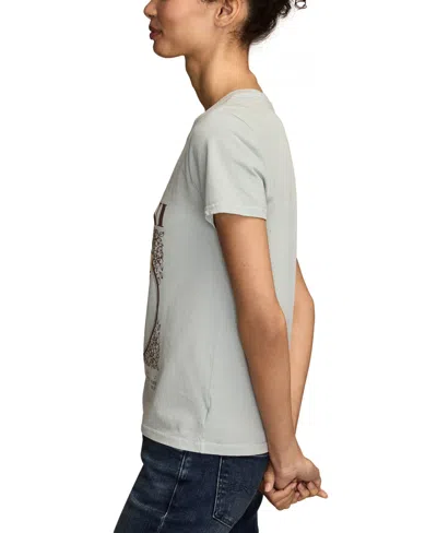 Lucky Brand Women's Espresso Martini Classic Crew Neck T-shirt In Blue