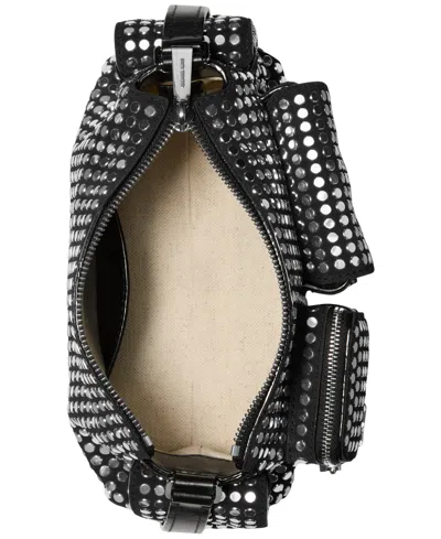 Michael Kors Michael  Dakota Small Pocket Shoulder Bag In Black