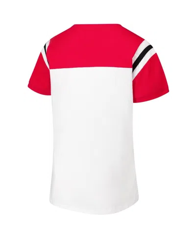 Fanatics Women's White Georgia Bulldogs Plus Size Winning Gear T-shirt In White