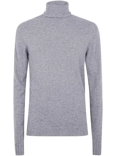 Md75 Cashmere Turtle Neck Sweater Clothing In Gray