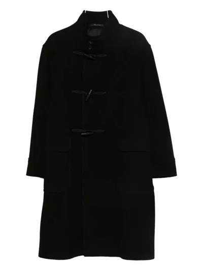 Tagliatore Toggle-front Wool Coat In Multi