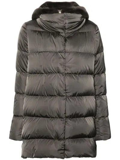 Herno Padded Down Jacket In Gray