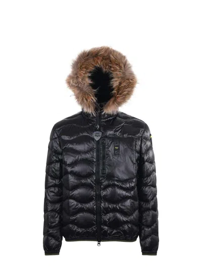 Blauer Usa Coats In Black