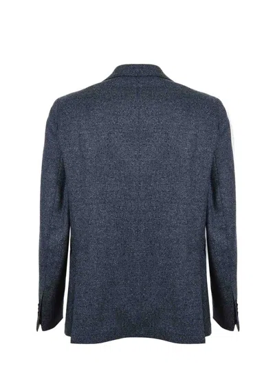 Tagliatore Coatsjackets In Blue