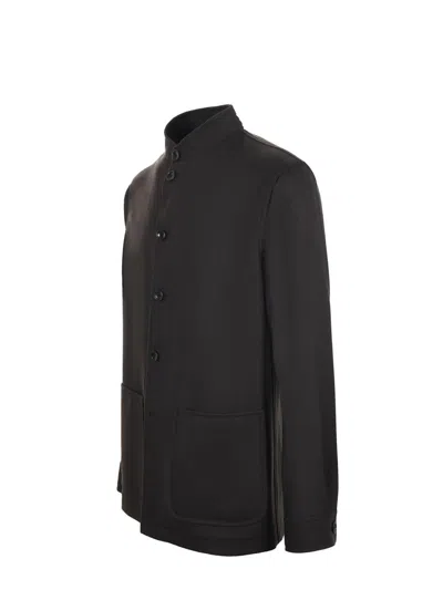 Tagliatore Klein Button-up Jacket In Black