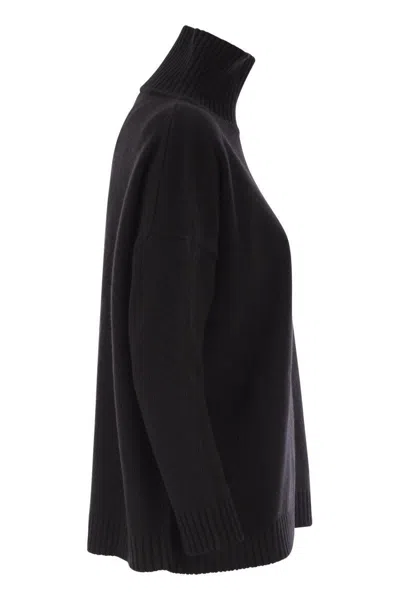 Weekend Max Mara Borgia - Wool Turtleneck Sweater In Black