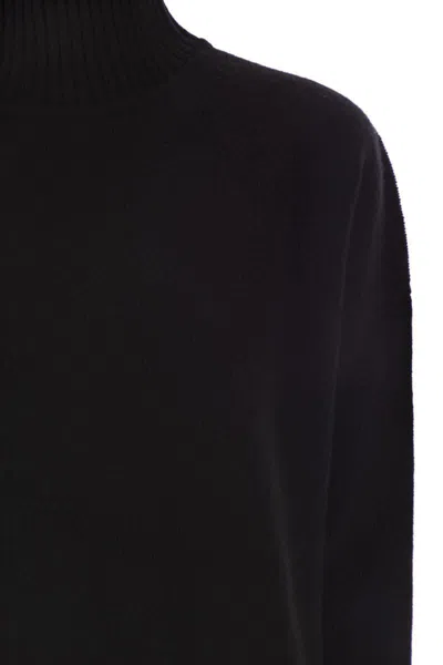 Weekend Max Mara Borgia - Wool Turtleneck Sweater In Black