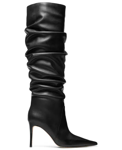 Michael Kors Down Heeled Boot In Black