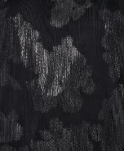 Karl Lagerfeld Plus Size Long Sleeve Top In Multi