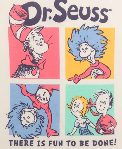 Dr. Seuss Boys Toddler 2t-5t 3-piece Cat In The Hat Printed T-shirt, Short-sleeve T-shirt And Joggers Set In Multi