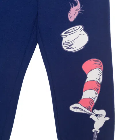 Dr. Seuss Boys Toddler 2t-5t 3-piece Cat In The Hat Printed T-shirt, Short-sleeve T-shirt And Joggers Set In Multi