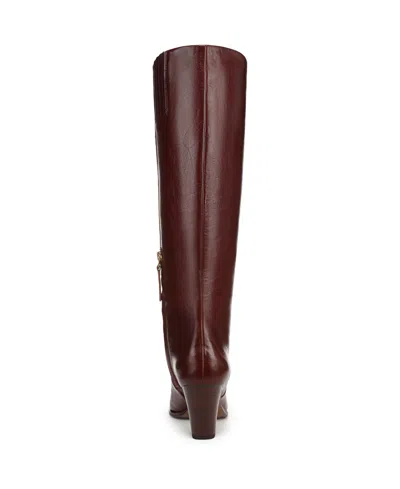 Franco Sarto Women's Jaycen Pointed Toe Zip Tall Boots In Multi