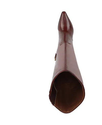 Franco Sarto Women's Jaycen Pointed Toe Zip Tall Boots In Multi