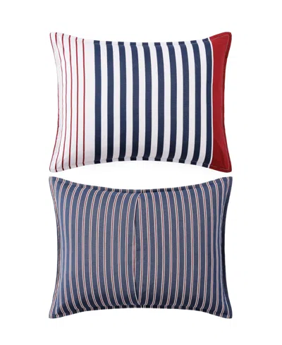Tommy Hilfiger Brooklyn Stripe Cotton 2-pc. Comforter Set, Twin In Multi