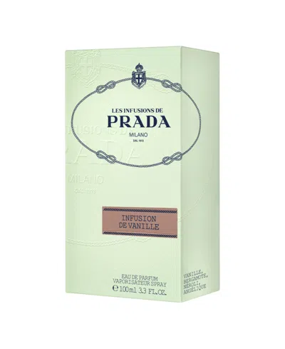 Prada Infusion De Vanille Eau De Parfum 3.4 oz Eau De Parfum Spray In Transparent