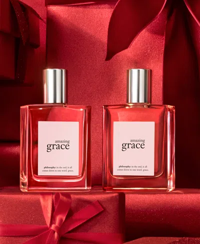 Philosophy Di Lorenzo Serafini Amazing Grace Eau De Toilette Collection Gift Set In Transparent