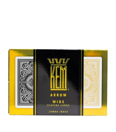 Kem Arrow Wide Jumbo Index Playing Cards