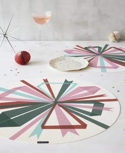 Chilewich Bow Placemat In Green