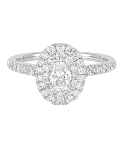 Macy's Diamond Engagement Ring (1.0 Ct. T.w.) In 14k White Gold In White