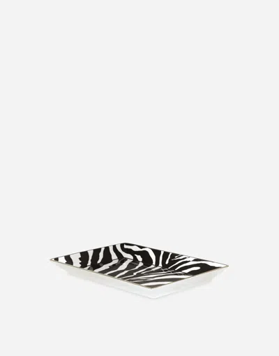 Dolce & Gabbana Porcelain Trinket Dish In Multi