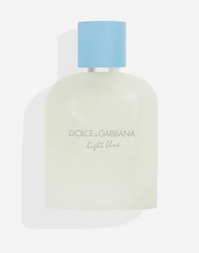 Dolce & Gabbana Dolce&gabbana Light Blue Pour Homme Edt Trio Gift Set In Transparent