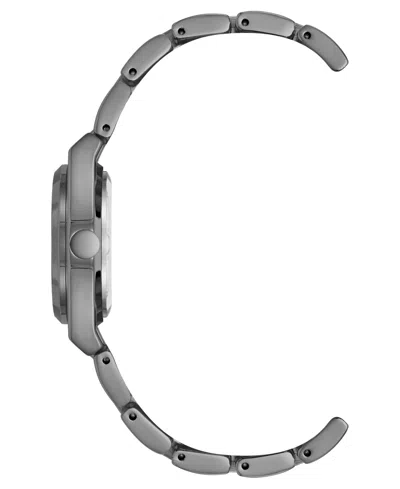 Anne Klein Women's Quartz Minimalist Gray Metal Alloy Watch, 30mm In Black