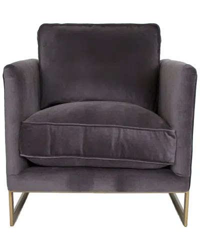 Zentique Avery Club Chair In Gray