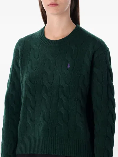 Polo Ralph Lauren Cable-knit In Green
