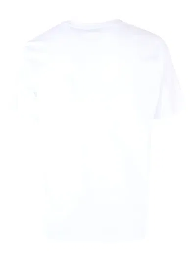 Msgm Logo T-shirt In White