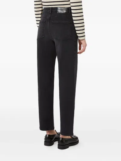 Max Mara Cinese Straight-leg Jeans In Black